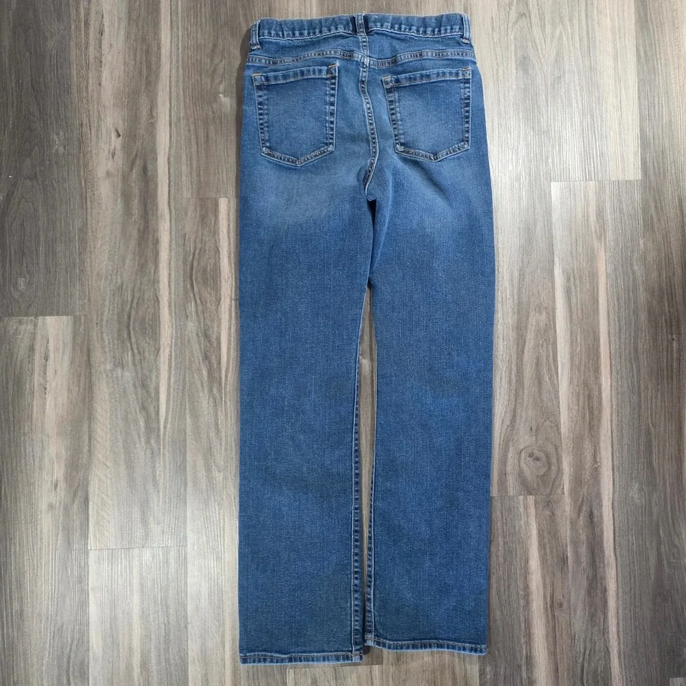 Old Navy Boys Straight‎ Leg Jeans Medium Wash Size 18 Regular Denim Pants